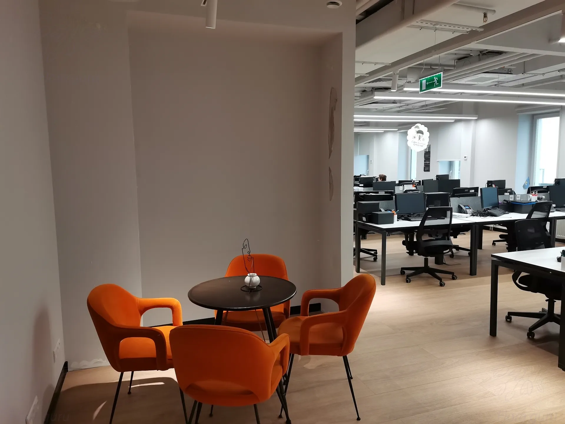 Open space � ���������� �������� � �������� ������� � ����-���� ����� �� ����������